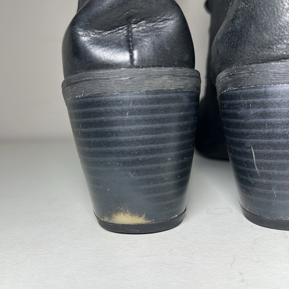 Timberland brynlee park rebotl Women's Black Leather heeled Ankle Boots - Picture 5 of 8